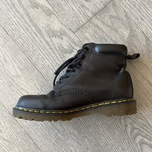 Dr. Martens Men's Black Leather Boots